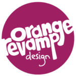 Orange Revamp Design Logo